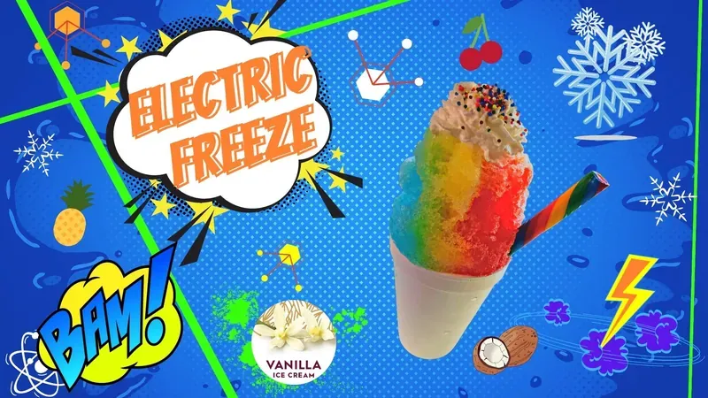 Electric Freeze – Atomic Ice menu item