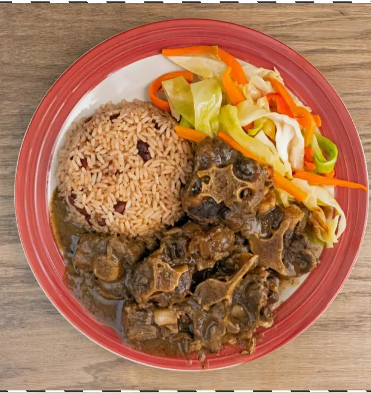 Brown Stew Oxtails – jamaica One Love'Kitchens menu item