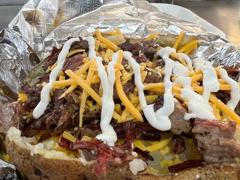 Loaded Brisket Potato – The Jobless Gourmet menu item