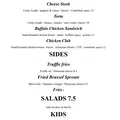 Dinner menu – The TasteBuds Gourmet Food Truck menu item